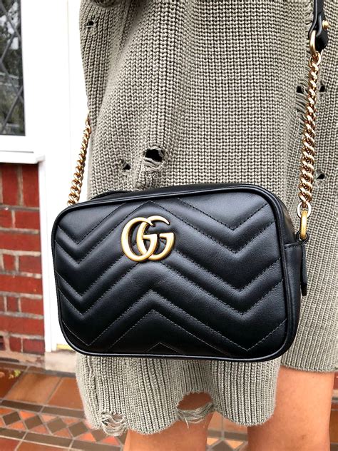 gucci marmont bag review|authentic gucci marmont crossbody bag.